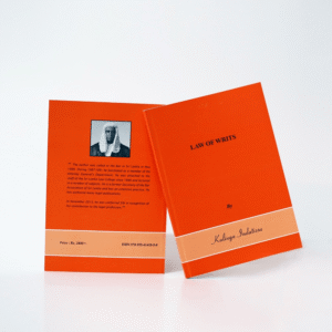 Law Of Writs by Kalinga Indatissa