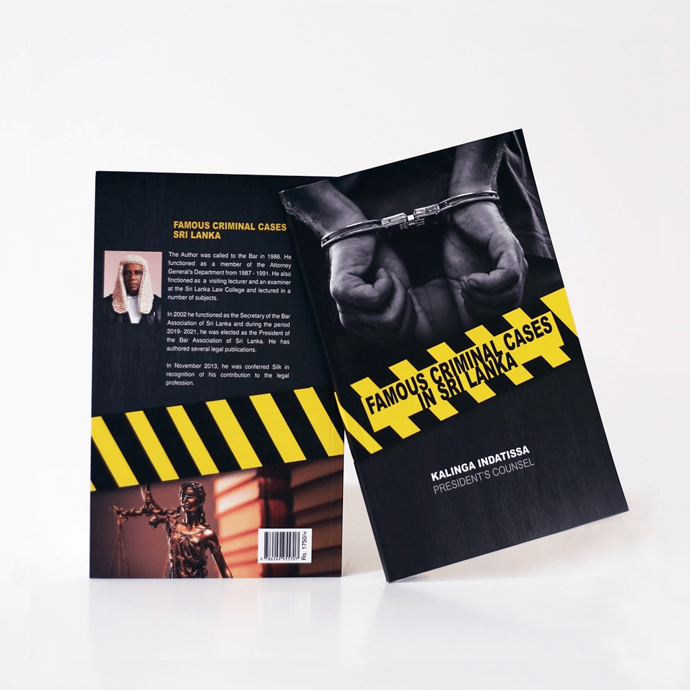Famous Criminal Cases in Sri Lanka by Kalinga Indatissa