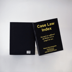 Case Law Index by Kasun Karunanayake